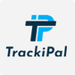 312TrackiPal logo featuring blue and dark blue letters on a light background, symbolizing tracking and management.